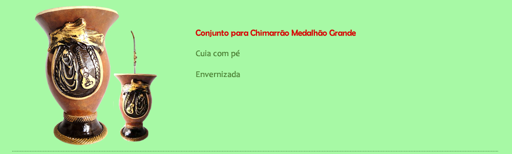 Chimarrão Medalhão Grande