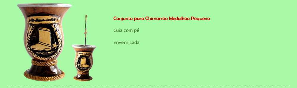 Chimarrão Medalhão pequeno